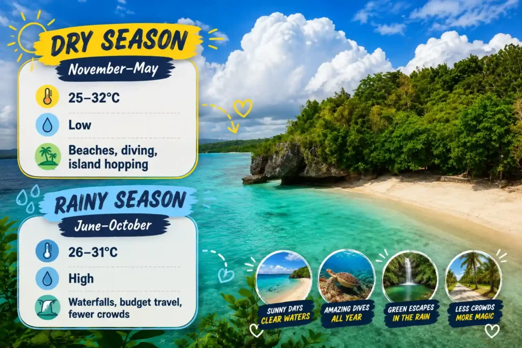 Siquijor dry vs rainy season guid