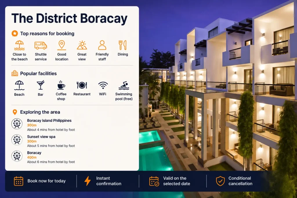 The District Boracay hotel