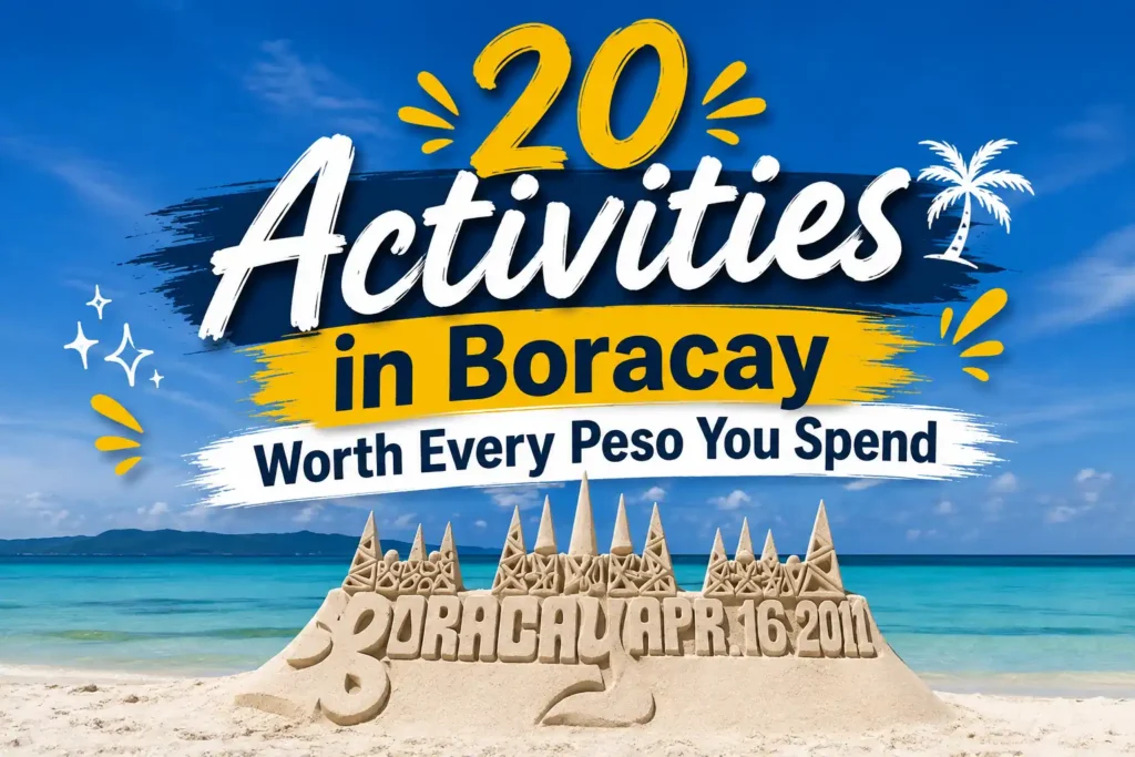 Boracay activities