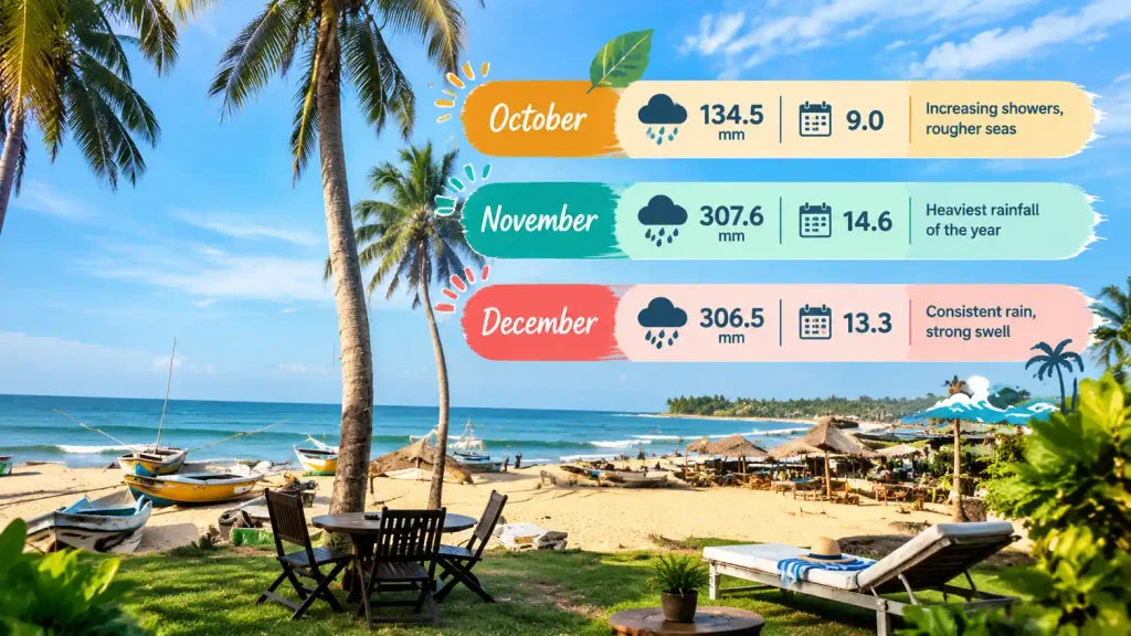 Arugam Bay rainfall season guide