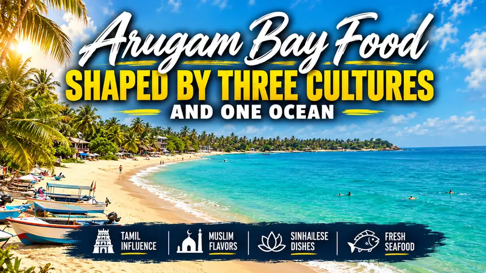 Arugam Bay beach and local food culture