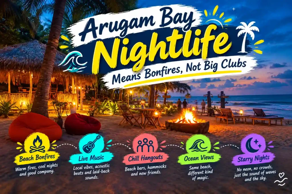 Arugam Bay beach nightlife