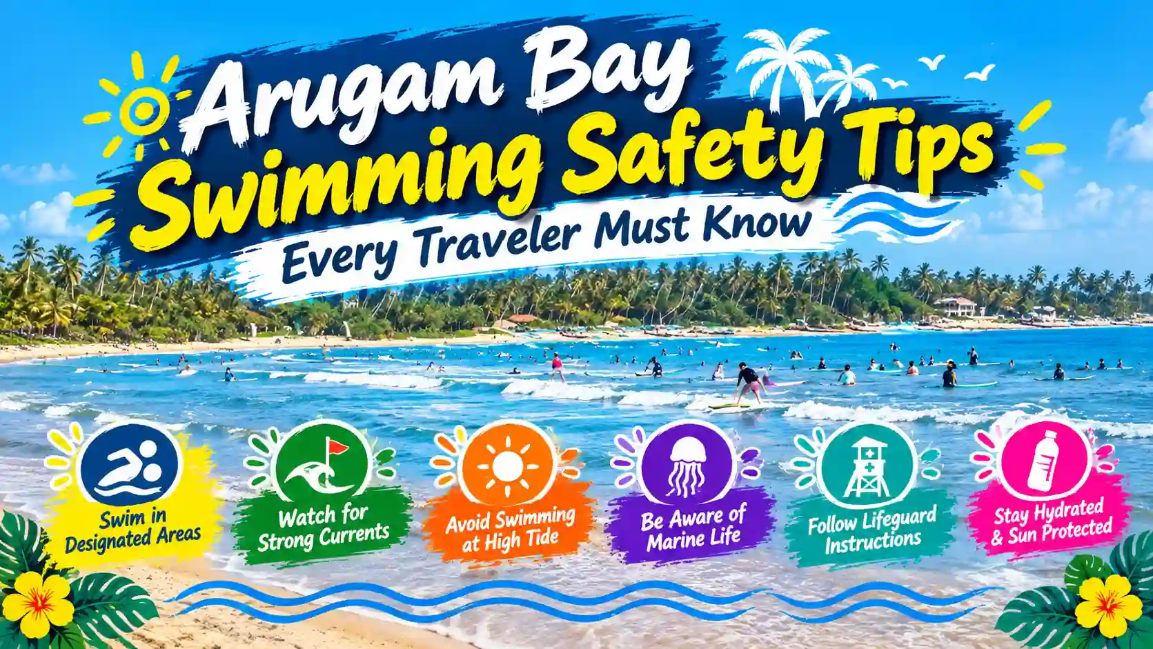 Arugam Bay swimming safety tips