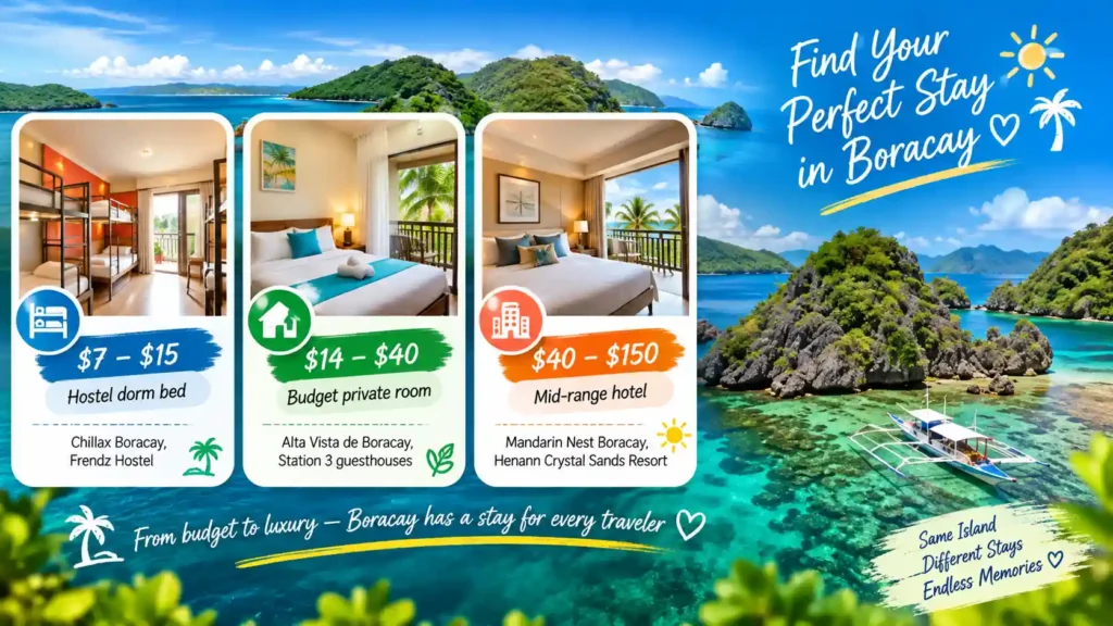 Boracay accommodation price