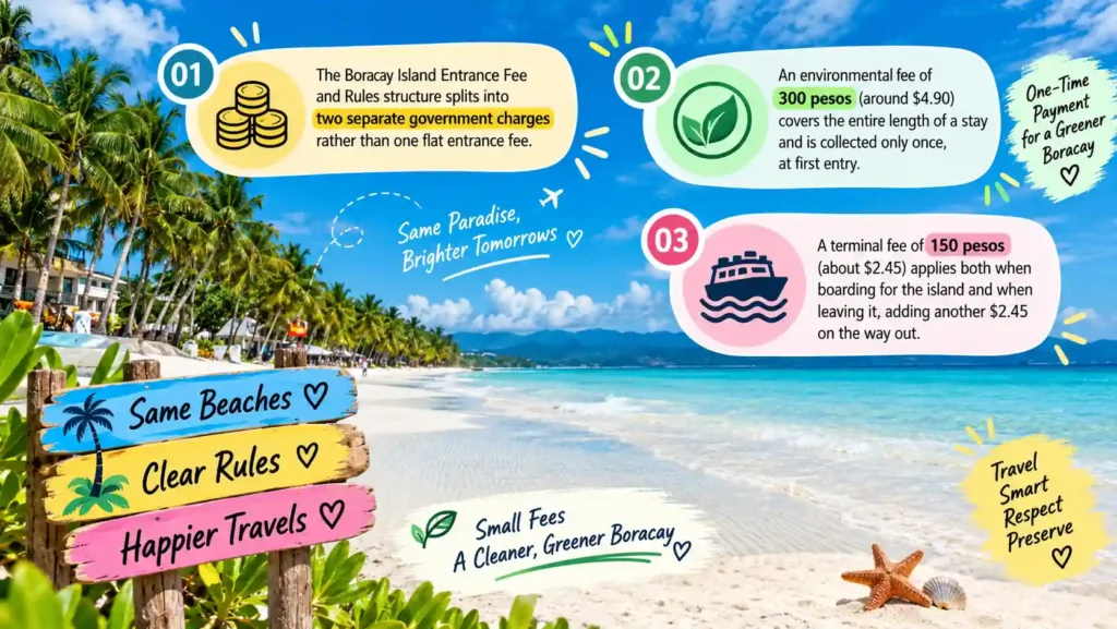 Boracay entrance fees and charges