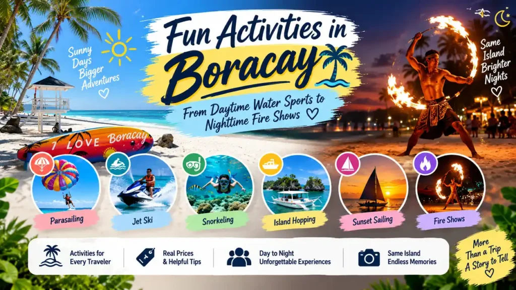 Fun activities in Boracay