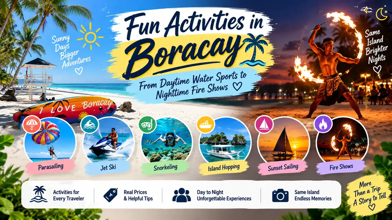 Fun activities in Boracay