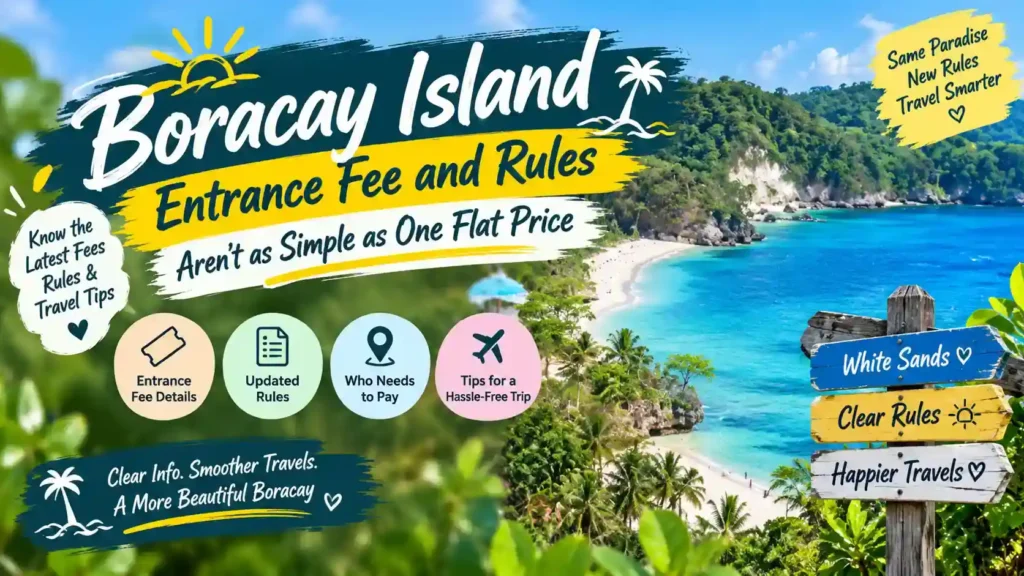 Boracay entrance fees and rules
