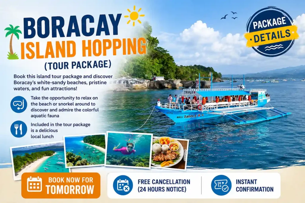 Boracay island hopping tour