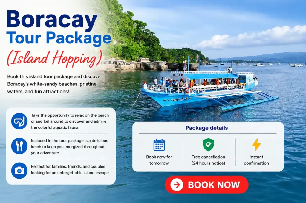 Boracay island hopping tour