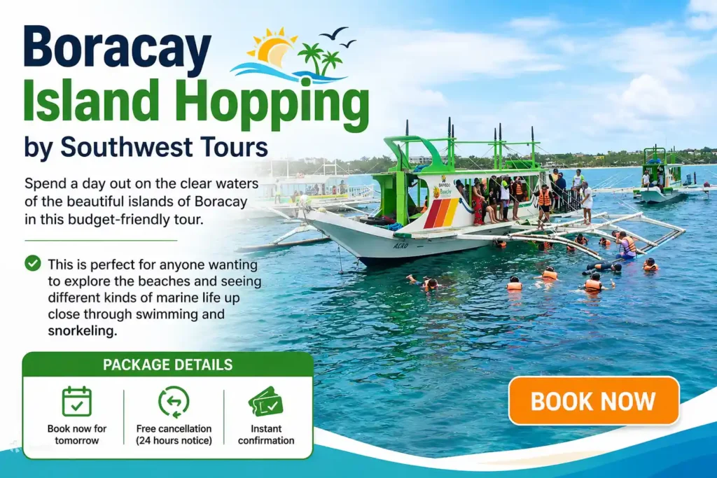 Boracay island hopping