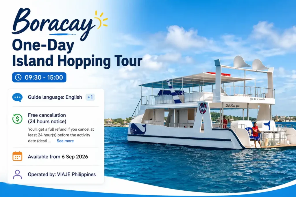 Boracay island hopping tour