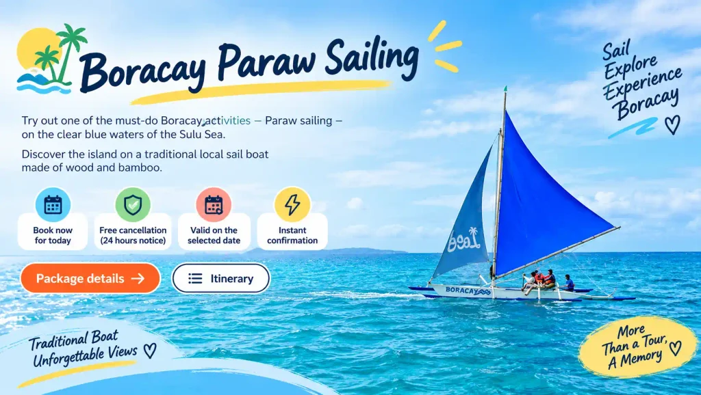 Boracay paraw sailing 