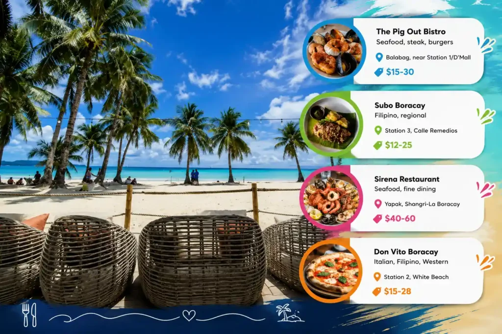 Boracay restaurant guide