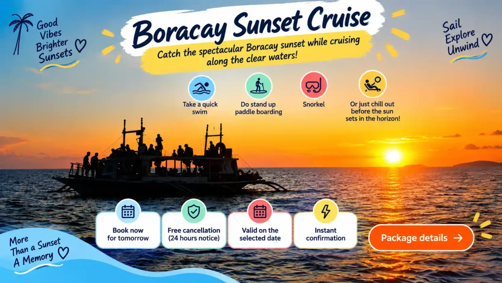Boracay sunset cruise