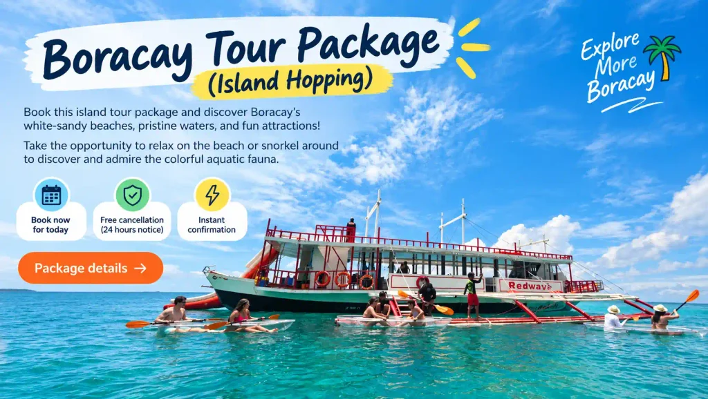 Boracay island hopping tour