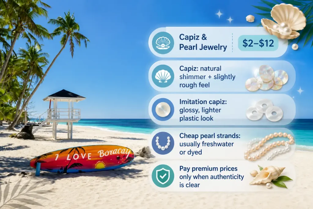 Capiz pearl jewelry guide 