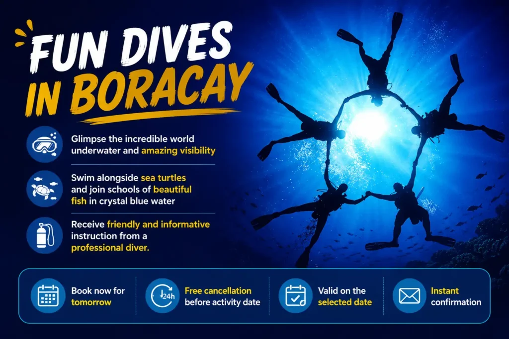 Fun dives in Boracay 