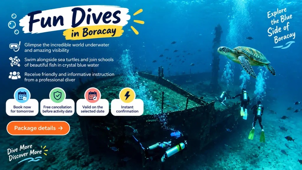 Fun dives in Boracay