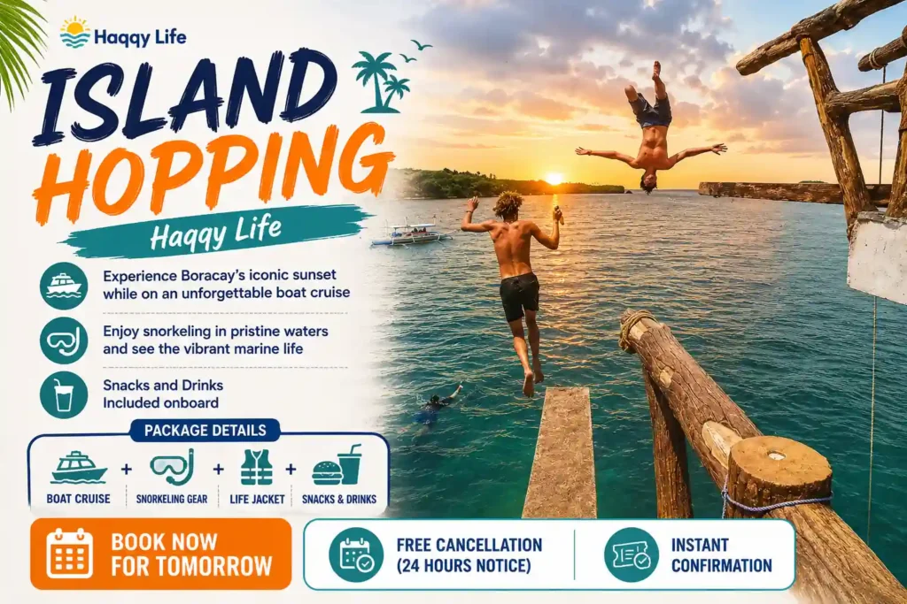 Boracay island hopping