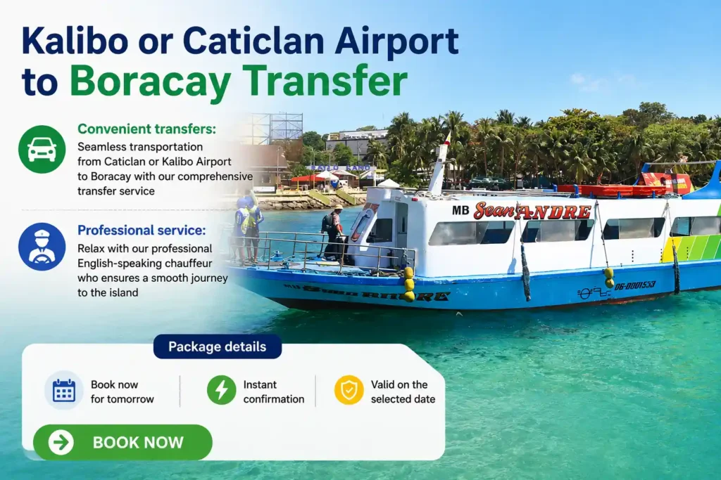 Kalibo Caticlan Boracay transfer