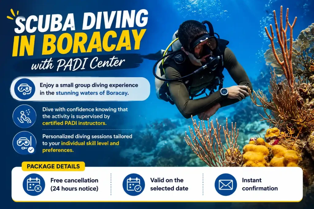 Scuba diving in Boracay