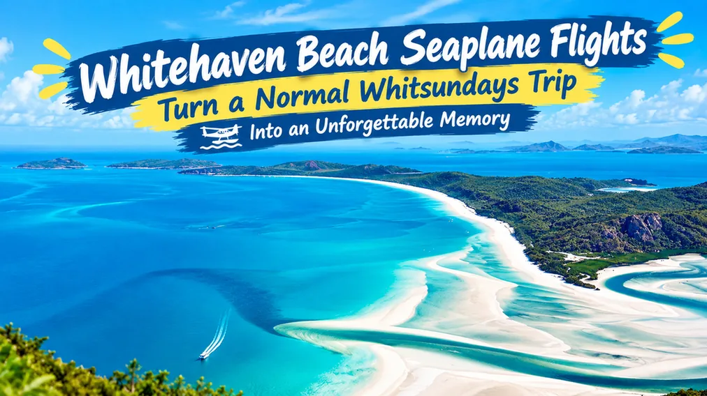 Whitehaven Beach seaplane flight