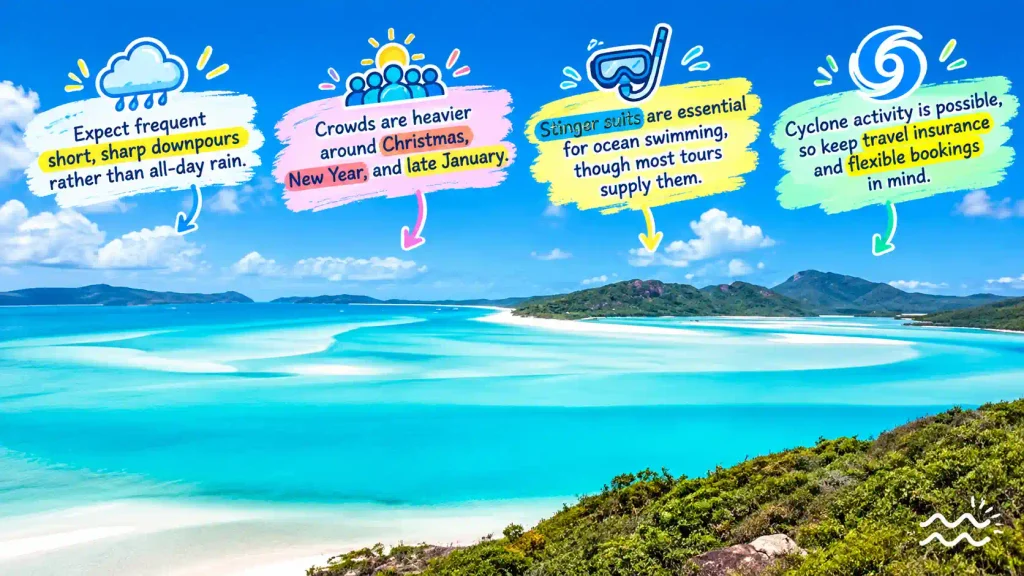 Whitehaven Beach weather and travel tips