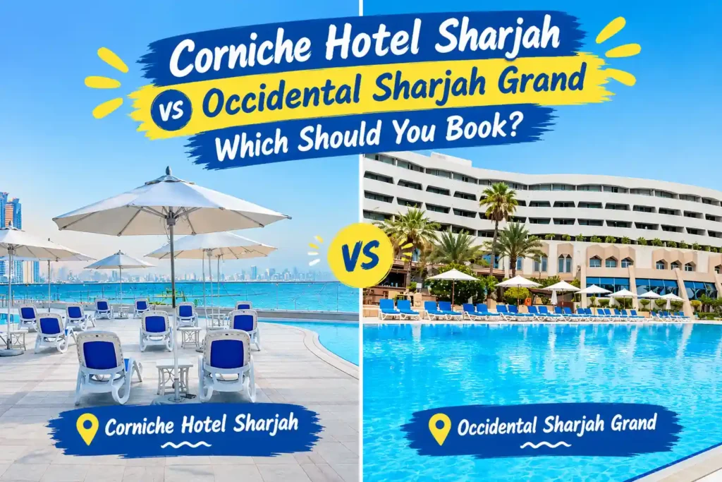 Corniche Hotel Sharjah vs Occidental Sharjah Grand comparison